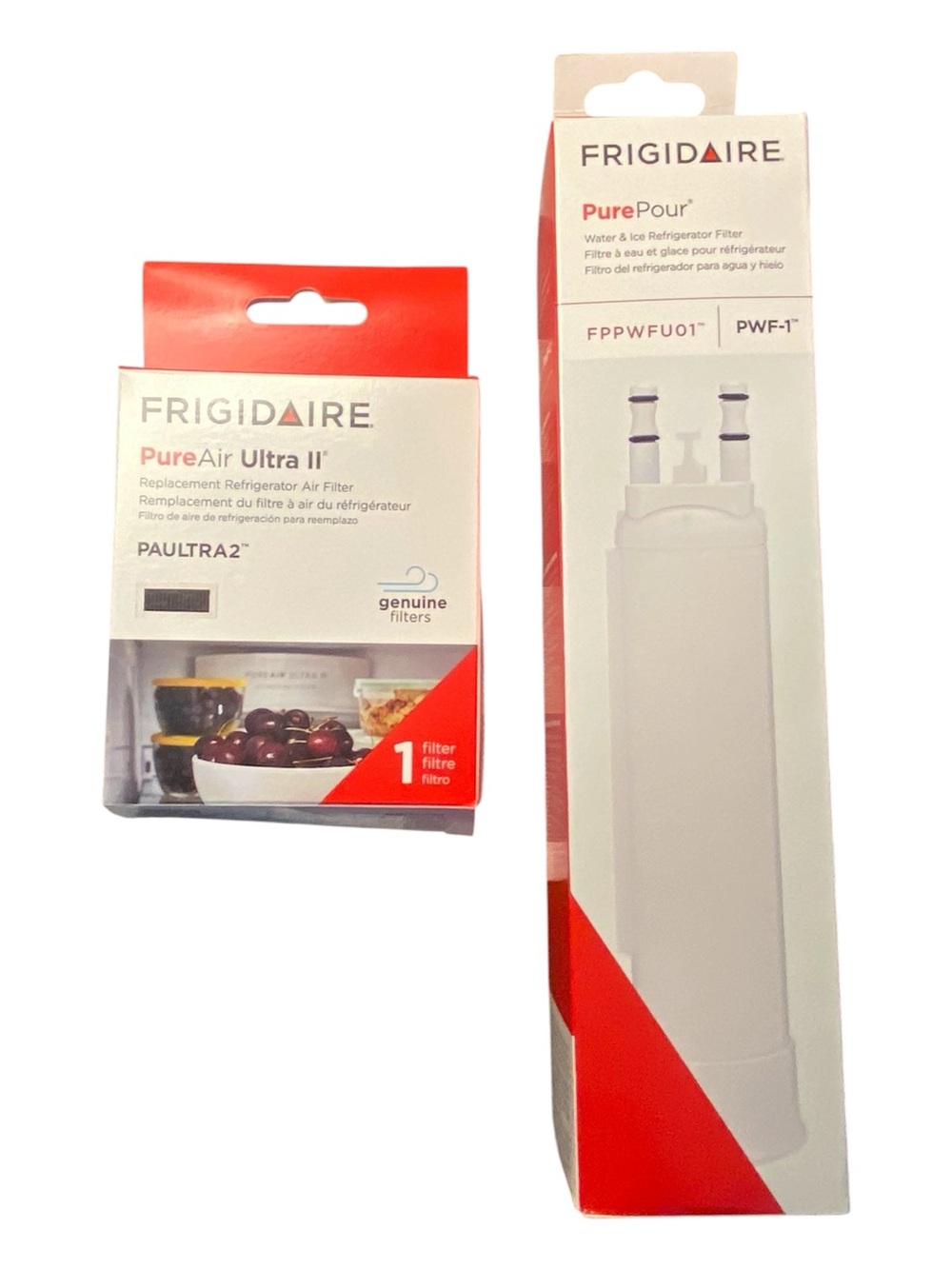 Frigidaire Genuine PurePour PWF-1 Water Filter PureAir Ultra II PAULTRA2 Filter